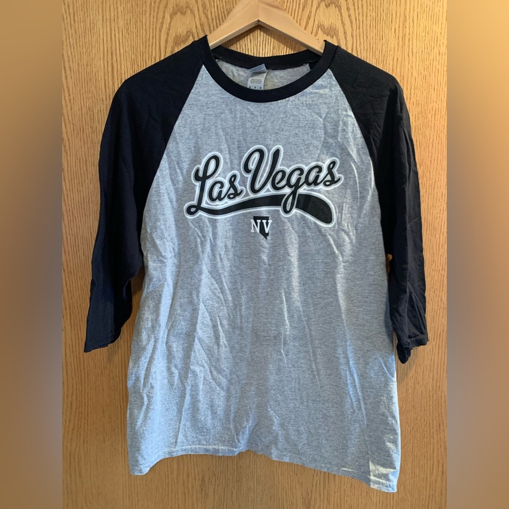 Grey & Black Las Vegas Top
